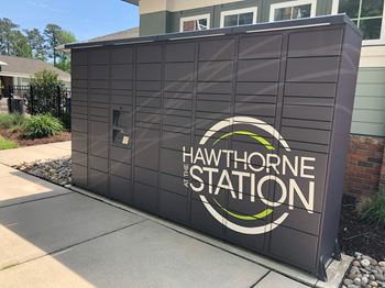 Hawthorne at the Station Package Lockers